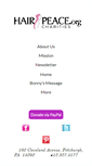 Mobile Screenshot of hairpeace.org